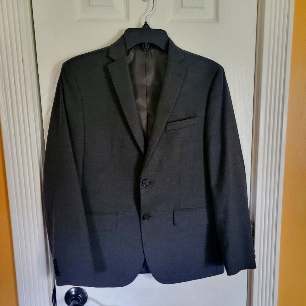 Size 18 Boys charcoal Ralph Lauren suit Jacket
